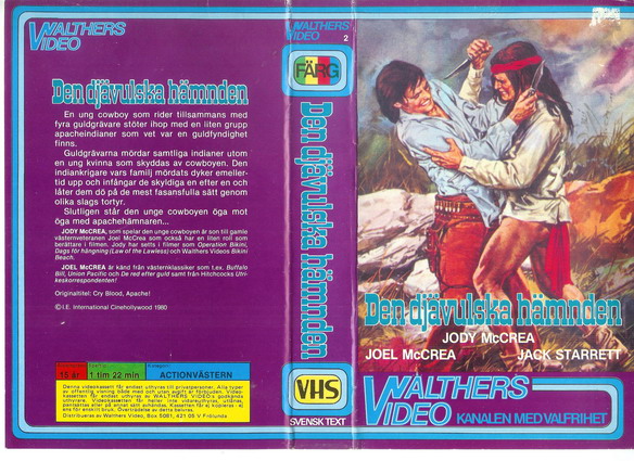 02-DEN DJÄVULSKA HÄMNDEN (VHS)